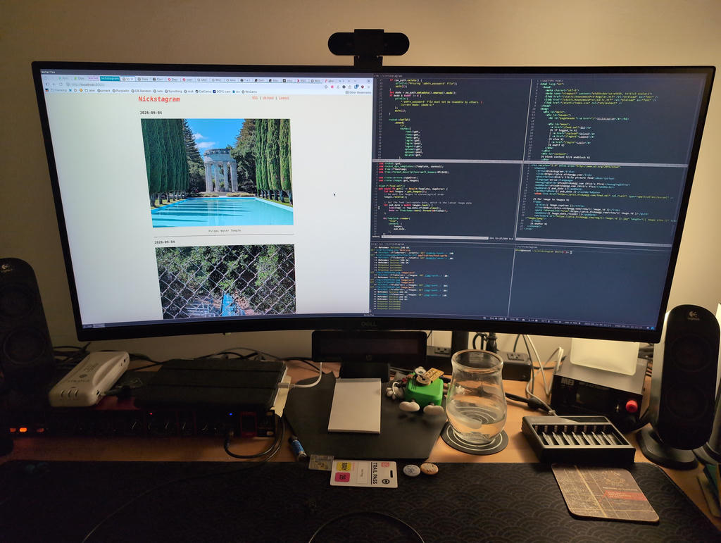 Working on Nickstagram